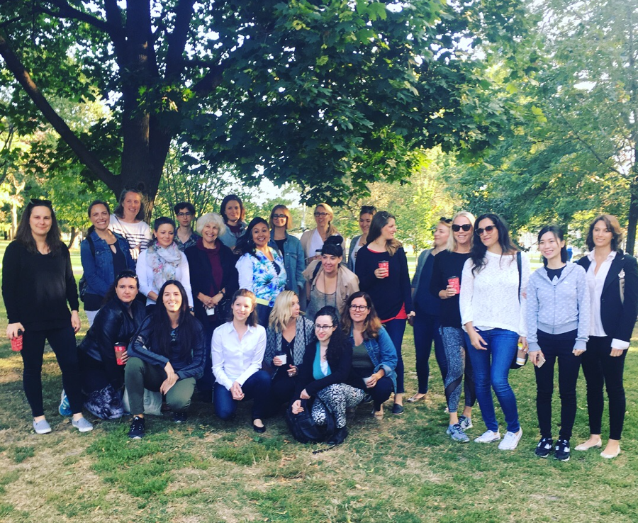 walk and talk WIFT Toronto