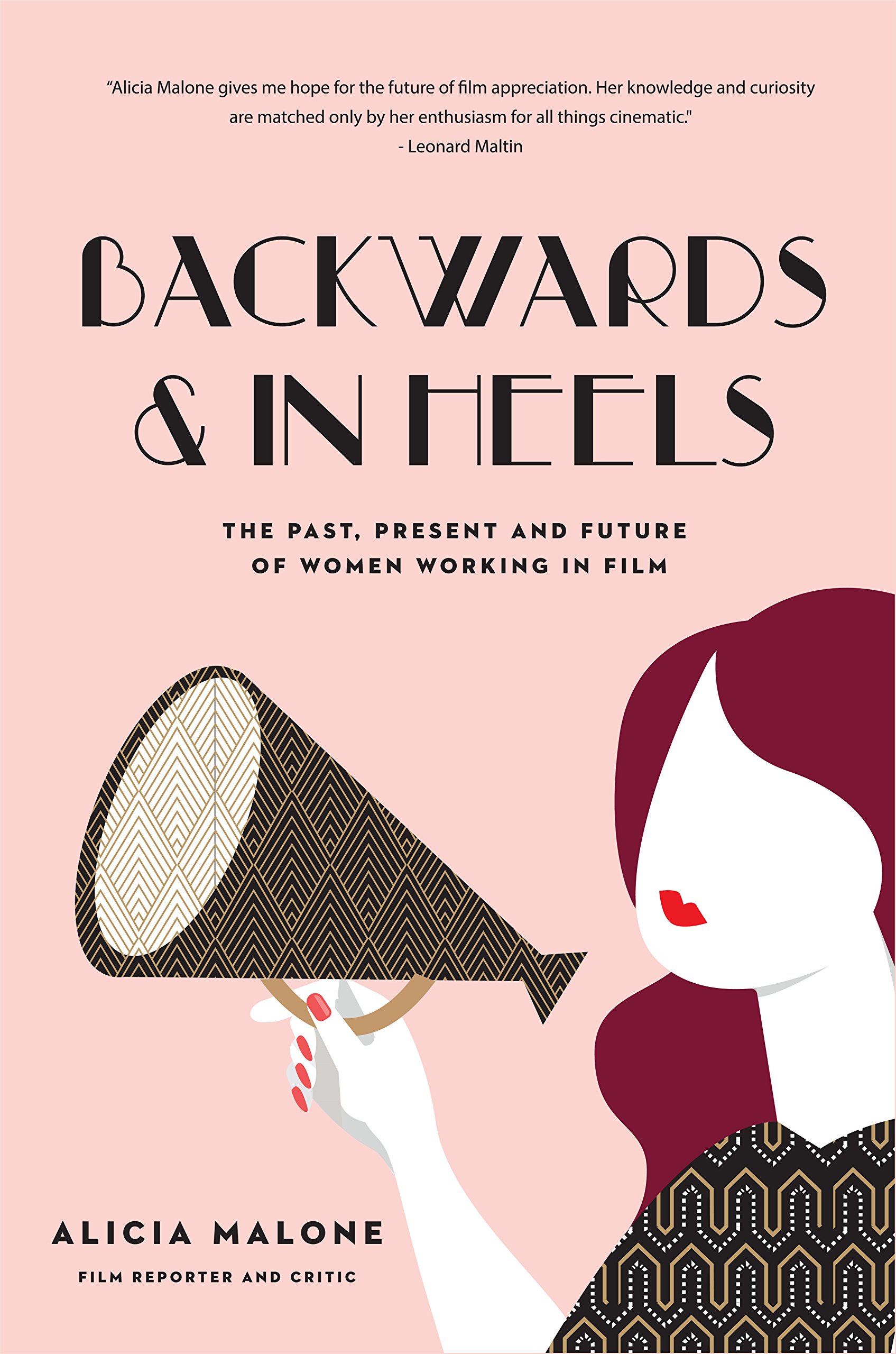 backwards and in heels