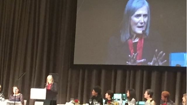 After Trump election, women in media urge protection of free speech (Crains New York)