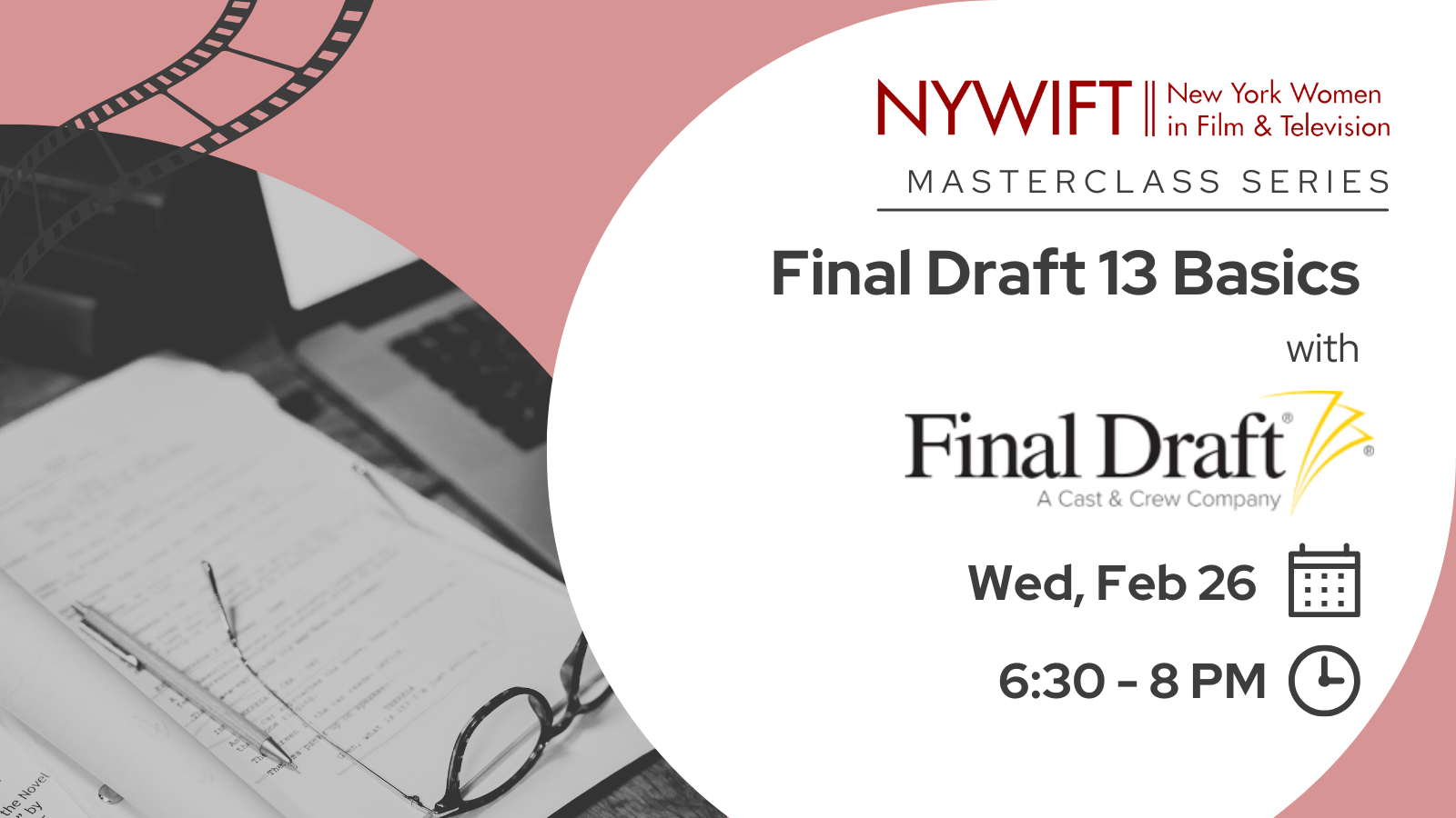 NYWIFT Masterclass: Final Draft 13 Basics