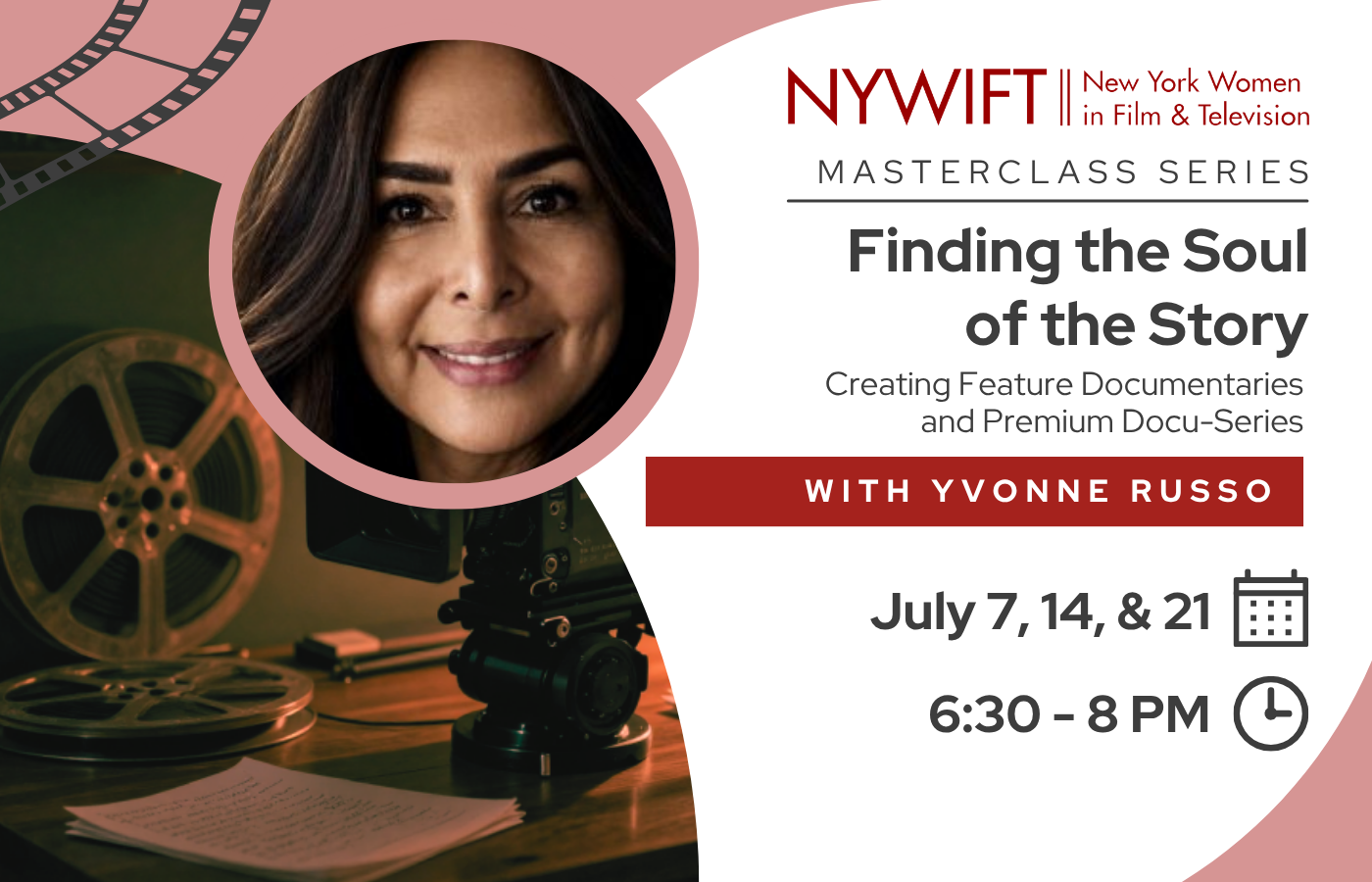NYWIFT 2026 Masterclass: FINDING THE SOUL OF THE STORY - Creating Feature Documentaries & Premium Docu-Series
