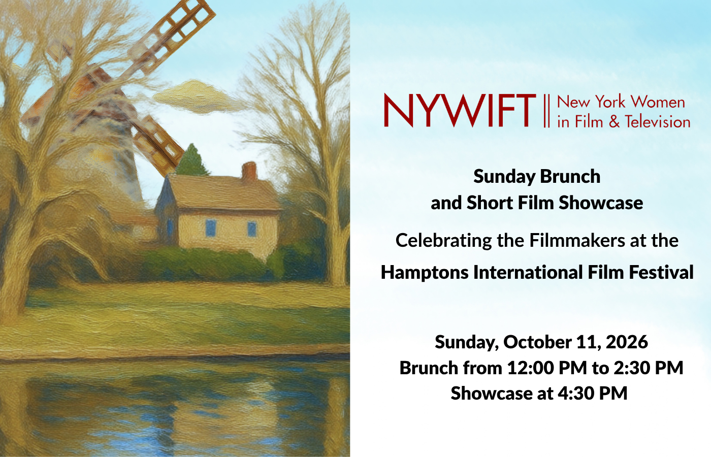 NYWIFT 2026 Hamptons Brunch & 22nd Annual Short Film Showcase